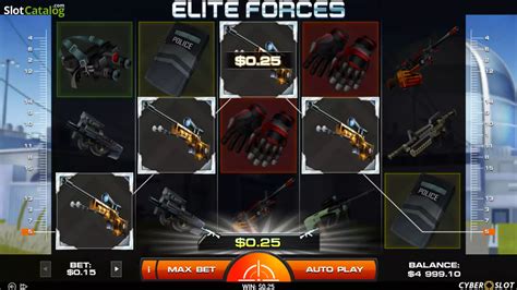 elite forces slot